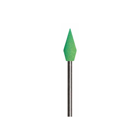 DEDECO SUNBURST POINTS 3/32'' LT GREEN 1 MICRON (A/O) SHAPE 14 72/BX 1424